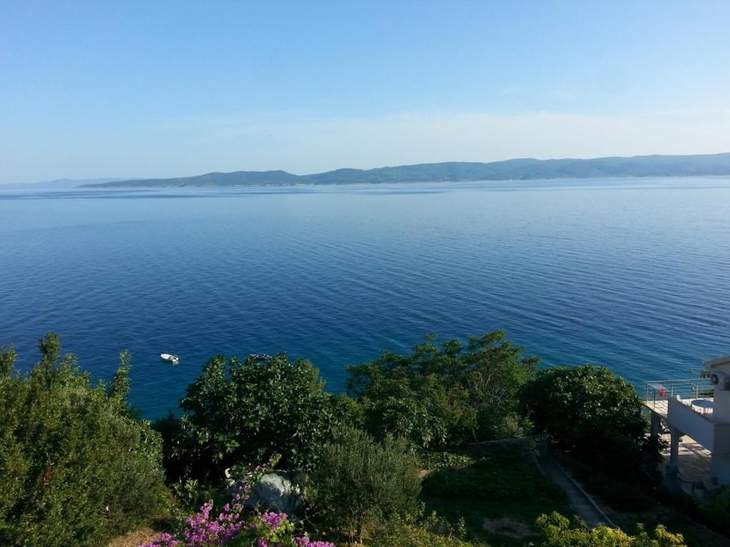 Studio Apartment In Pisak With Sea View, Balcony, Air Conditioning, Wi-Fi Kültér fotó