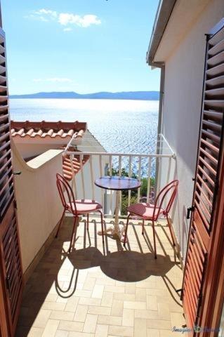Studio Apartment In Pisak With Sea View, Balcony, Air Conditioning, Wi-Fi Kültér fotó